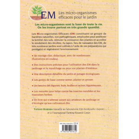 Tatsuo Kuroda, les micro-organismes efficaces pour le jardin