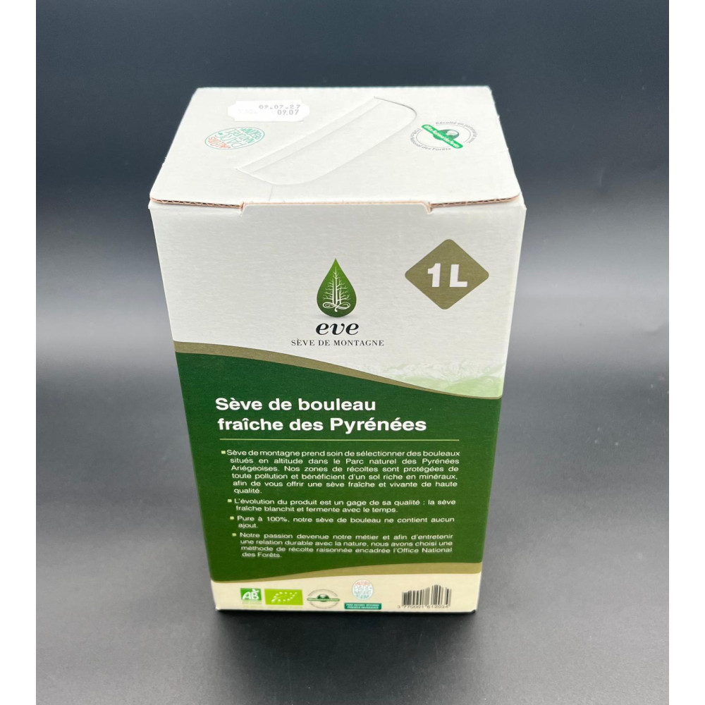 Sève de bouleau lactofermentée